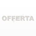 OFFERTA scritta in polistirolo - Arial - Bianco - Senza base