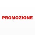 PROMOZIONE scritta in polistirolo - Arial - Rosso - Senza base