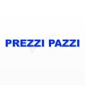 PREZZI PAZZI scritta in polistirolo - Arial - Blu - Senza base