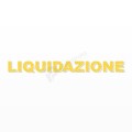 LIQUIDAZIONE scritta in polistirolo - Arial - Giallo - Senza base