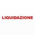 LIQUIDAZIONE scritta in polistirolo - Arial - Rosso - Senza base