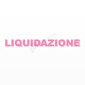 LIQUIDAZIONE scritta in polistirolo - Arial - Rosa - Senza base
