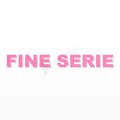 FINE SERIE scritta in polistirolo - Arial - Rosa - Senza base