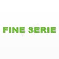 FINE SERIE scritta in polistirolo - Arial - Verde - Senza base