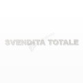 SVENDITA TOTALE scritta in polistirolo - Arial - Bianco - Senza base
