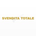 SVENDITA TOTALE scritta in polistirolo - Arial - Oro - Senza base