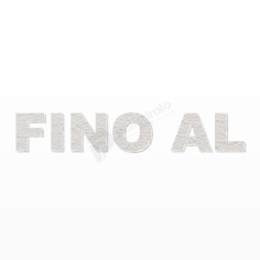 Scritta FINO AL in Polistirolo per Promozioni 2