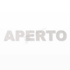 Scritta APERTO in polistirolo per negozi e promozioni 2