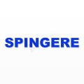 SPINGERE scritta in polistirolo - Arial - Blu - Senza base