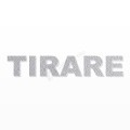 TIRARE scritta in polistirolo - Arial - Argento - Senza base
