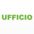 UFFICIO scritta in polistirolo - Arial - Verde - Senza base
