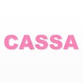 CASSA scritta in polistirolo - Arial - Rosa - Senza base