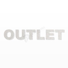 Scritta OUTLET in Polistirolo per Vetrine e Promozioni 2