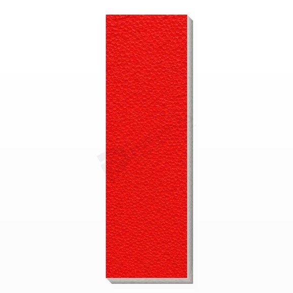 Lettera I in polistirolo - Arial - Rosso