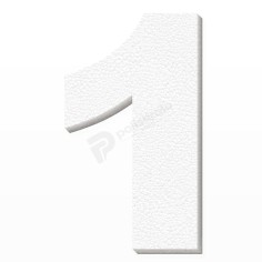 Numero 1 in Polistirolo Personalizzabile per Eventi e Decorazioni 2
