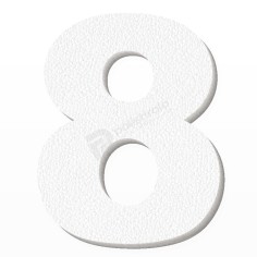 Numero 8 in Polistirolo Personalizzabile per Eventi e Decorazioni 2