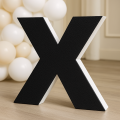 Lettera X in Polistirolo Personalizzabile per Decorazioni